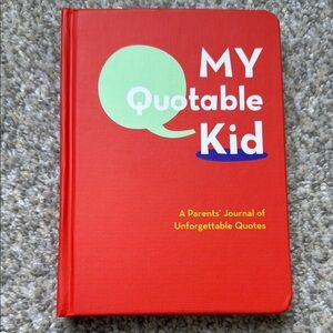 My Quotable Kid Journal - Red